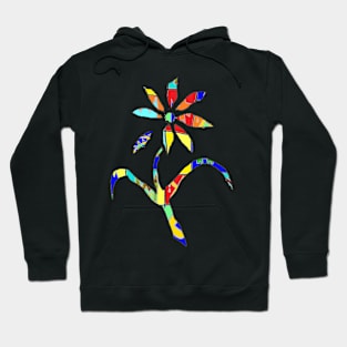 flowers 23 flower scribble art Hoodie